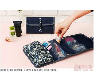 時(shí)尚與實(shí)用并存 巨登新款碎花可折疊懸掛洗漱收納包評(píng)測(cè)